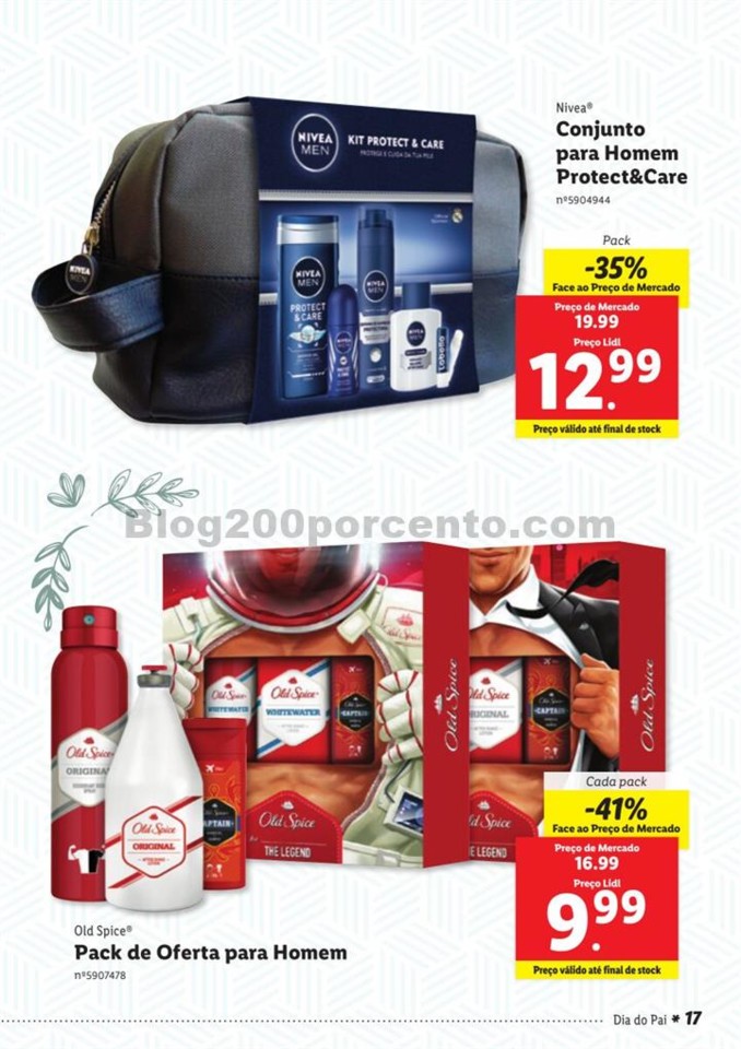 Antevisão Folheto LIDL Dia do Pai Promoções de 