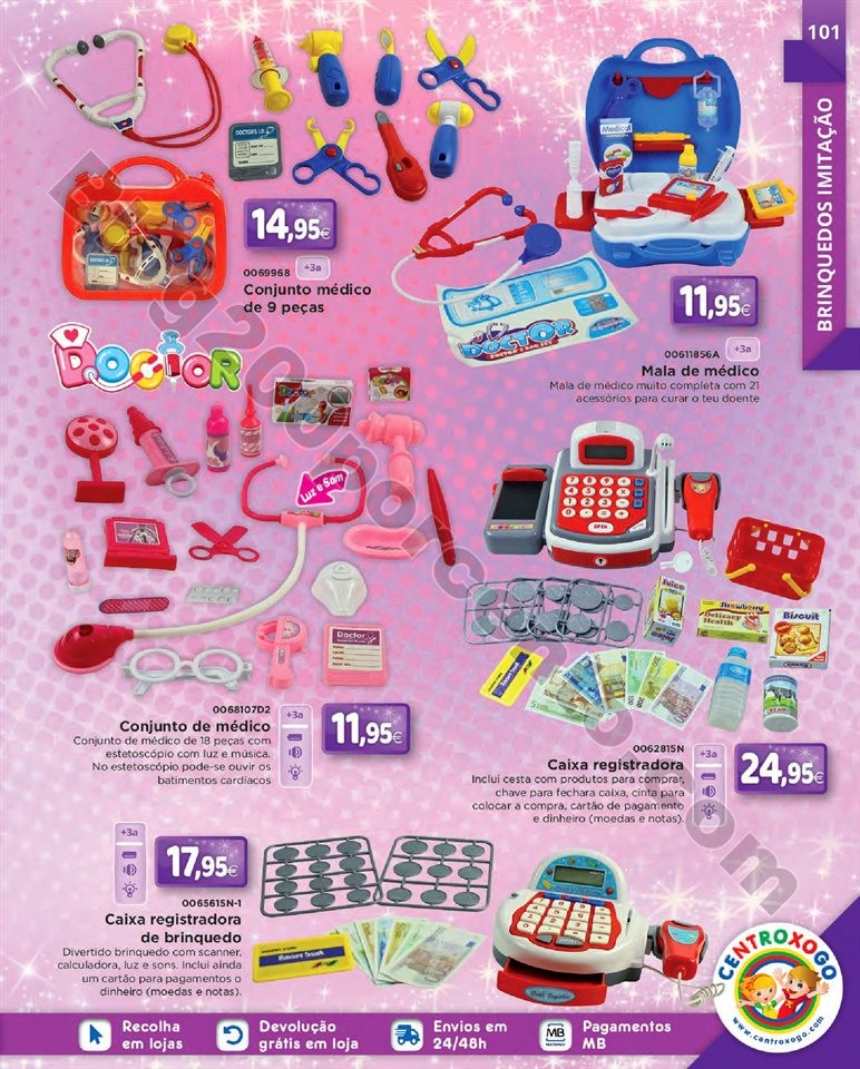 Antevisão Catálogo Brinquedos Natal CENTROXOGO P