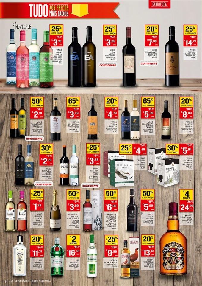 Antevisão Folheto CONTINENTE Promoções de 19 a 