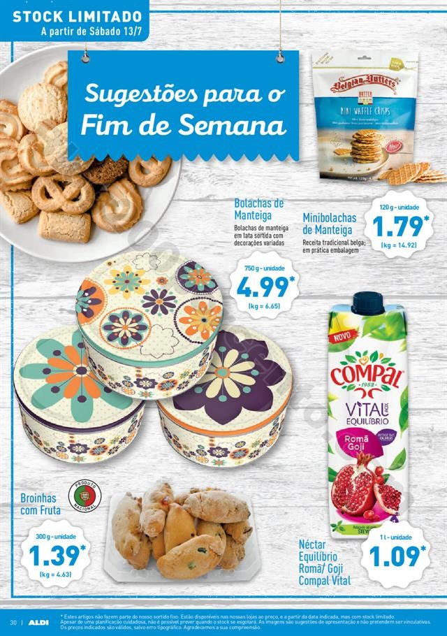Antevisão Promoções ALDI descontos a partir de 