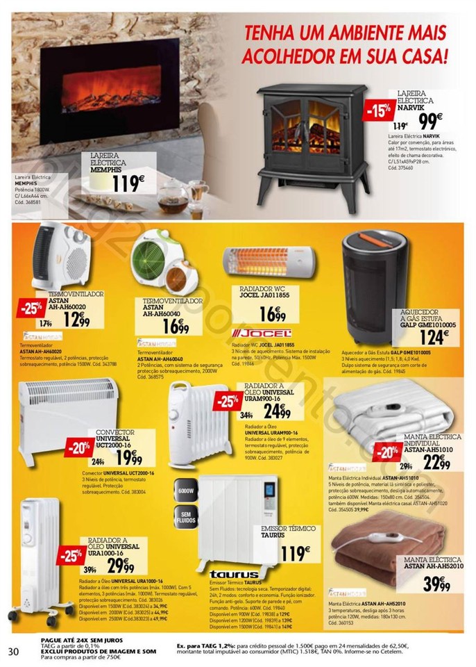 Antevisão Folheto CONFORAMA Promoções de 13 a 2