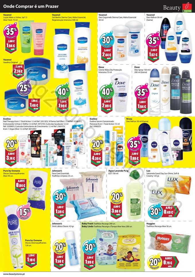 Novo Folheto BEAUTY STORES Promoções até 31 dez