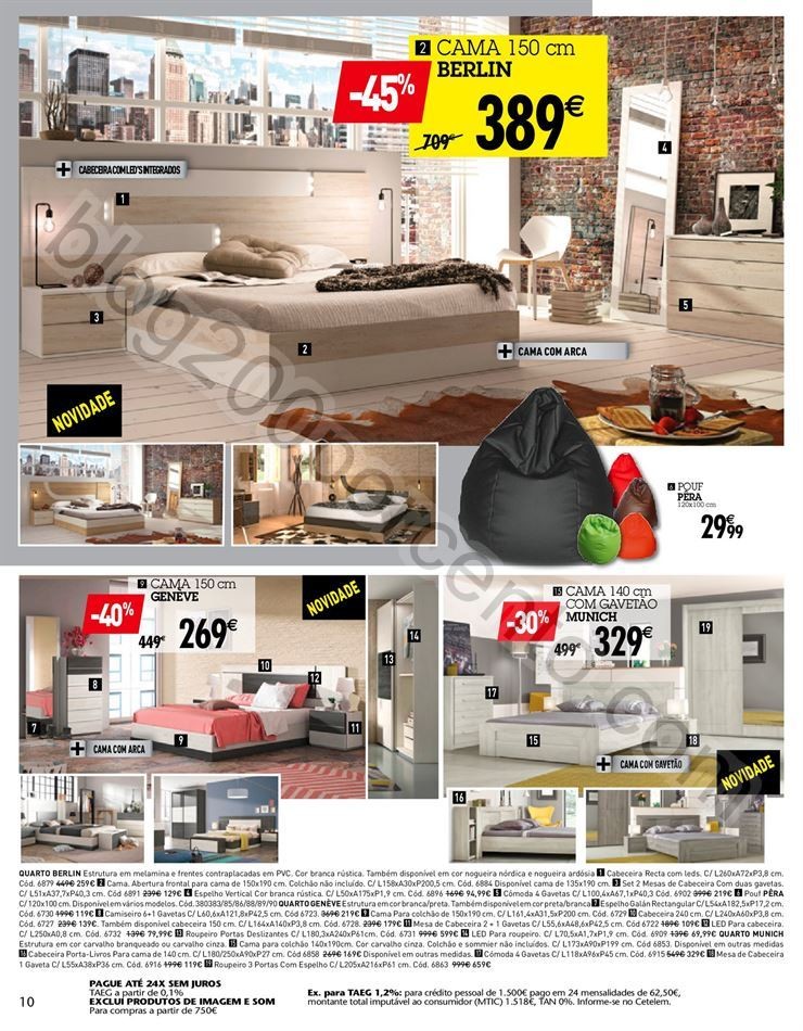 Novo Folheto CONFORAMA Promoções de 10 a 24 nove