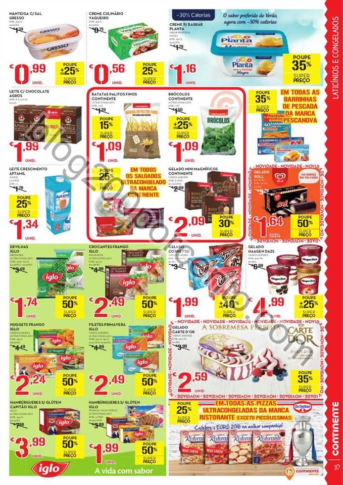 Antevisão Folheto CONTINENTE - MODELO Madeira de 