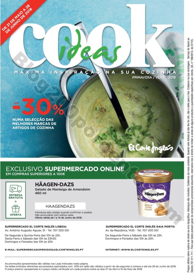 Antevisão Folheto EL CORTE INGLÉS Promoções de