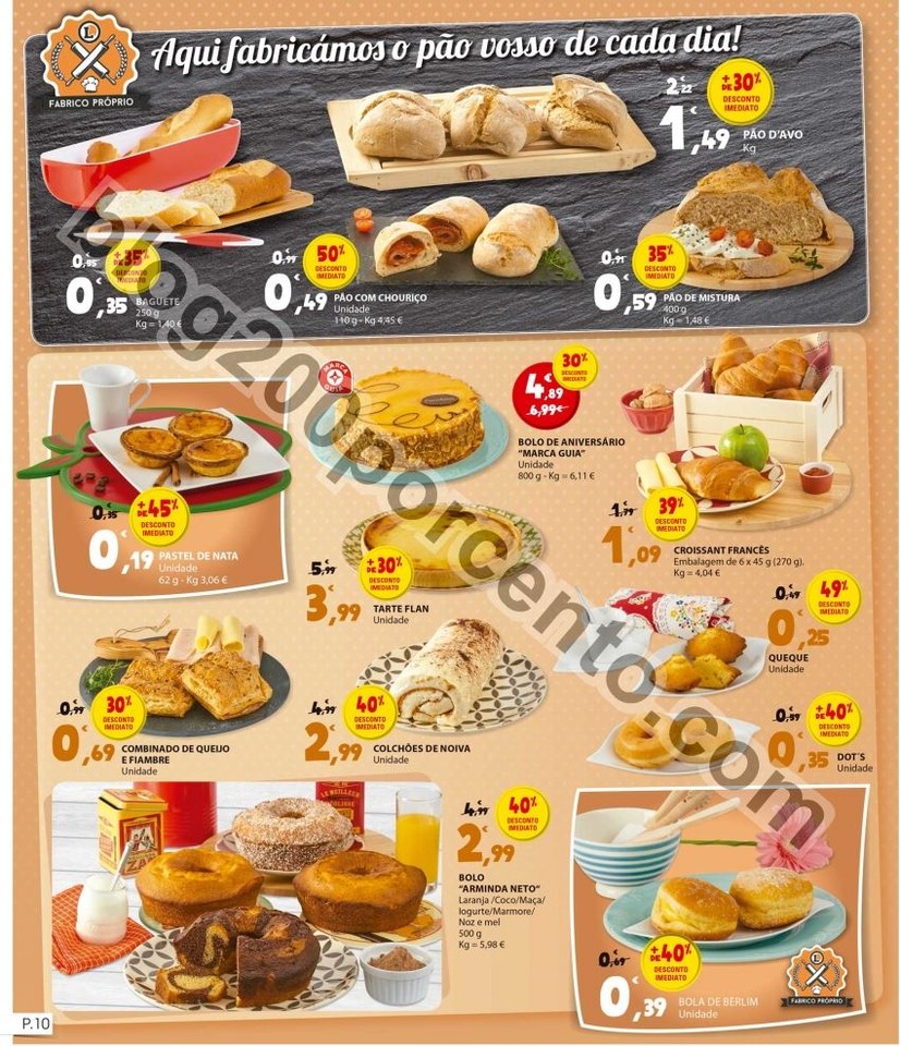 Antevisão Folheto E-LECLERC Aniversário Rana de 