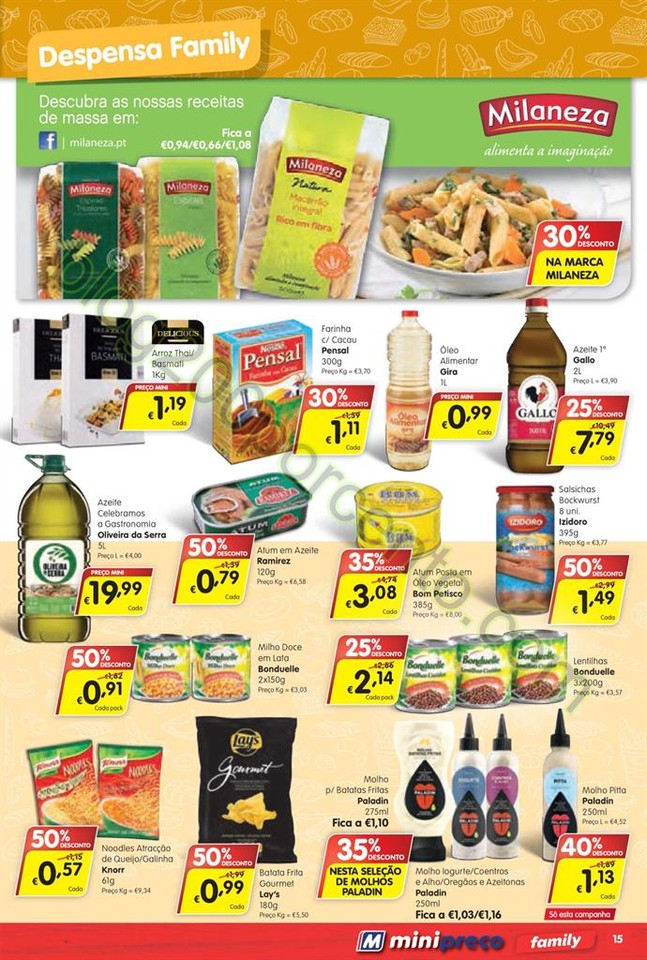 Antevisão Folheto MINIPREÇO Family de 28 abril a