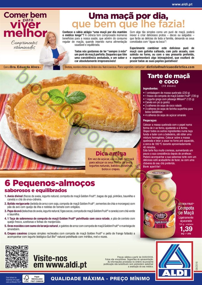 Antevisão Folheto ALDI Promoções a partir de 24