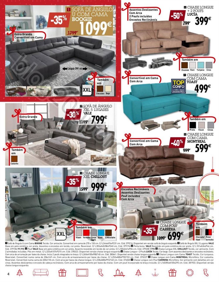 Antevisão Folheto CONFORAMA Natal Promoções de 