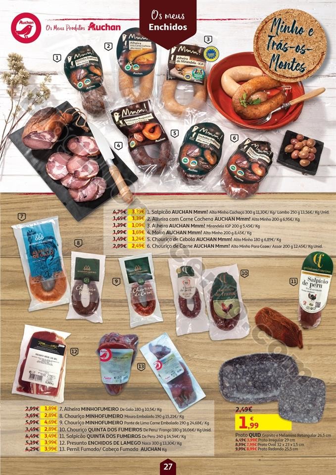Antevisão Folheto AUCHAN Vinhos e Sabores Promoç