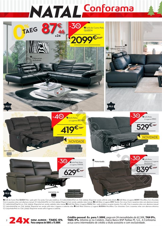 Antevisão Folheto CONFORAMA Natal promoções at