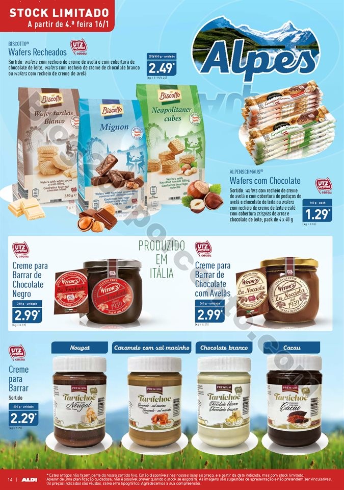 Antevisão Folheto ALDI Promoções a partir de 16
