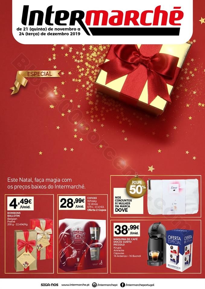 Antevisão Folheto INTERMARCHÉ Natal Promoções 