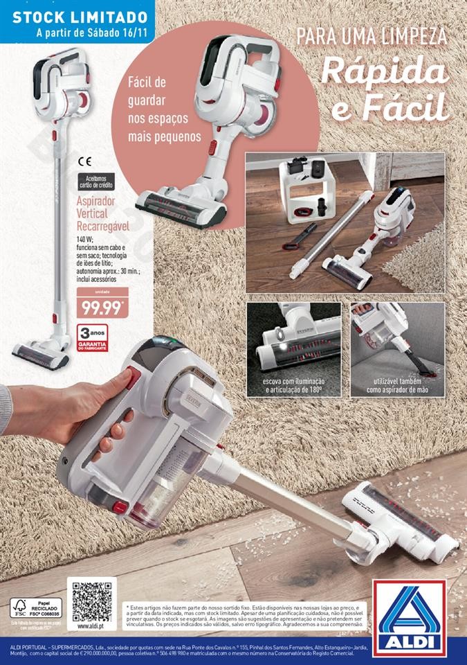 Folheto ALDI Promoções a partir de 13  novembro 