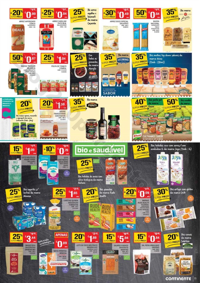 Antevisão Folheto CONTINENTE Promoções de 16 a 