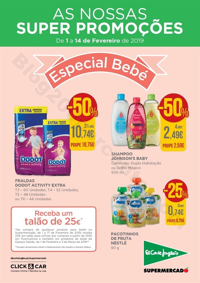Antevisão Folheto EL CORTE INGLÉS Bebé + Promo