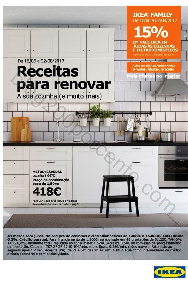 Antevisão Folheto IKEA Cozinhas promoções de 16