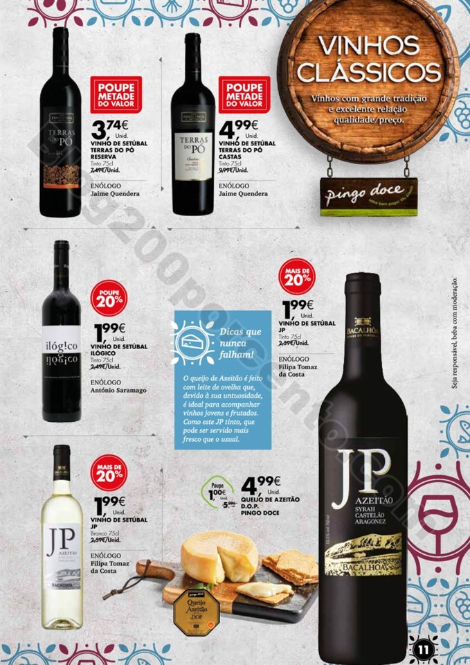 Antevisão Folheto PINGO DOCE Vinhos promoções d