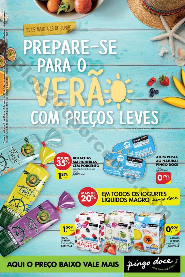 Antevisão Folheto PINGO DOCE Verão promoções d