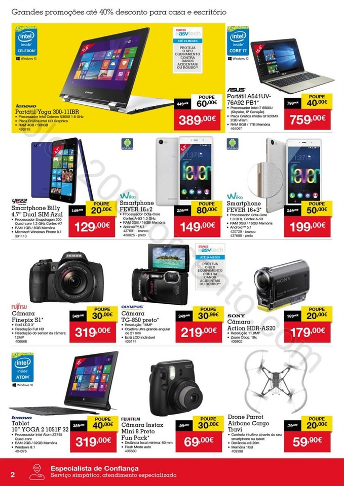 Antevisão Folheto STAPLES Extra Promoções de 19
