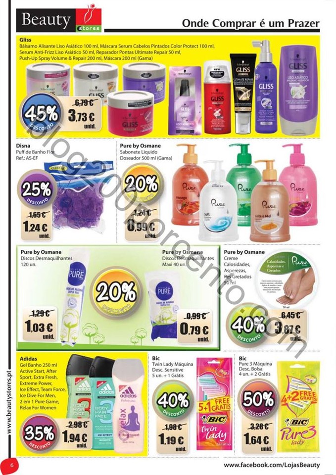 Novo Folheto BEAUTY STORES Promoções de 27 maio 