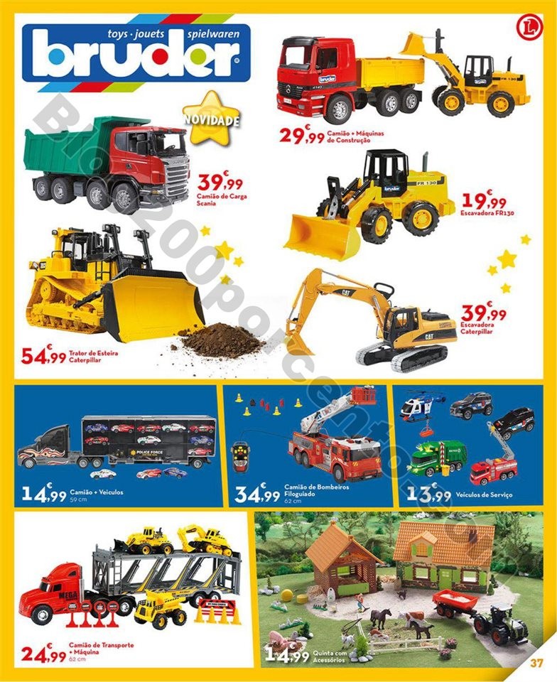 Antevisão Folheto E-LECLERC Brinquedos natal prom