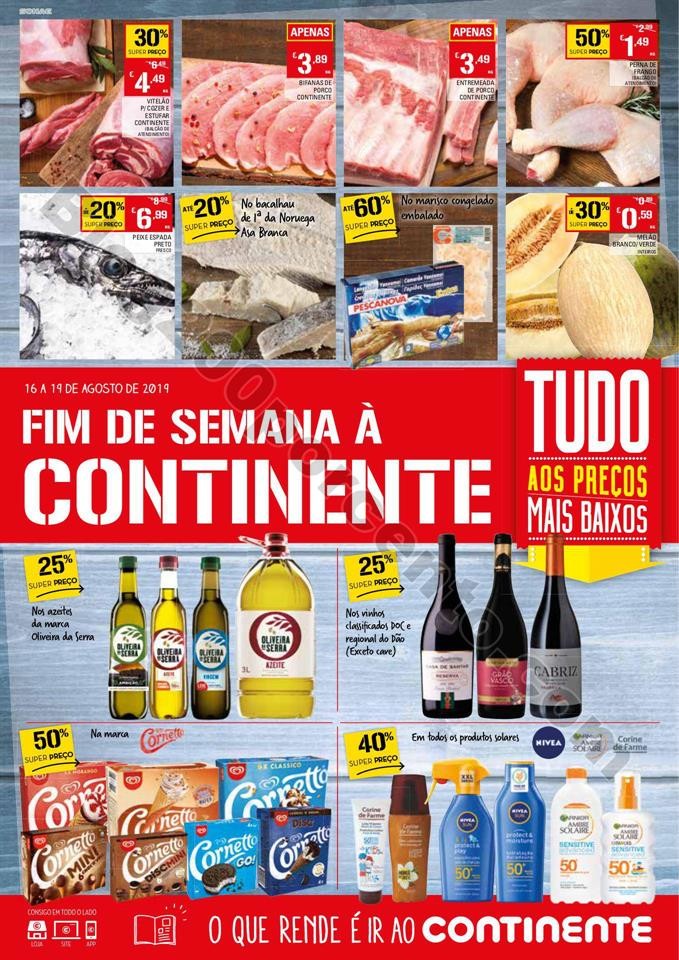 Antevisão Folheto CONTINENTE Fim de semana 16 a 1