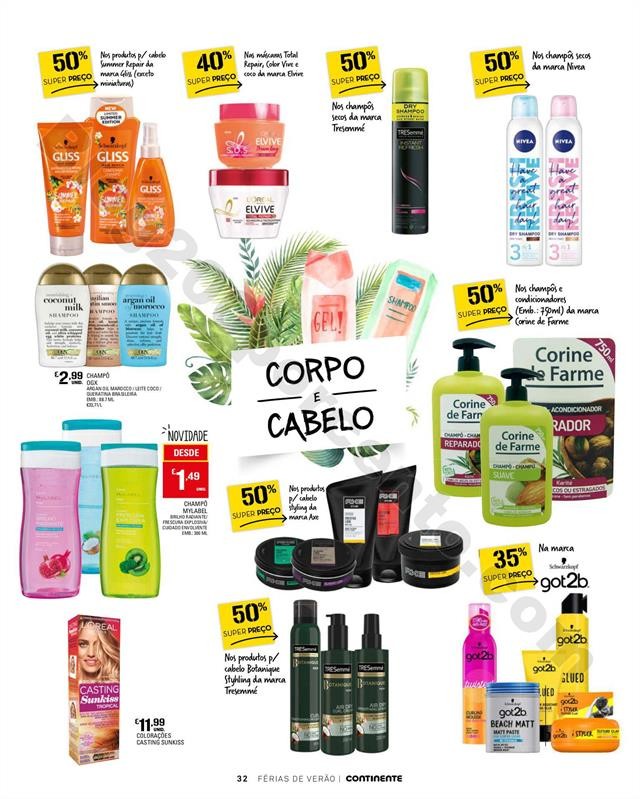 Antevisão Folheto CONTINENTE Verão promoções d