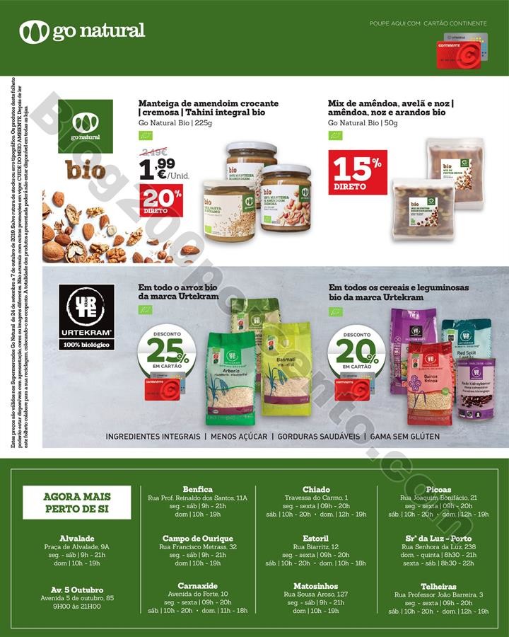 Antevisão Folheto GO NATURAL Promoções de 24 se