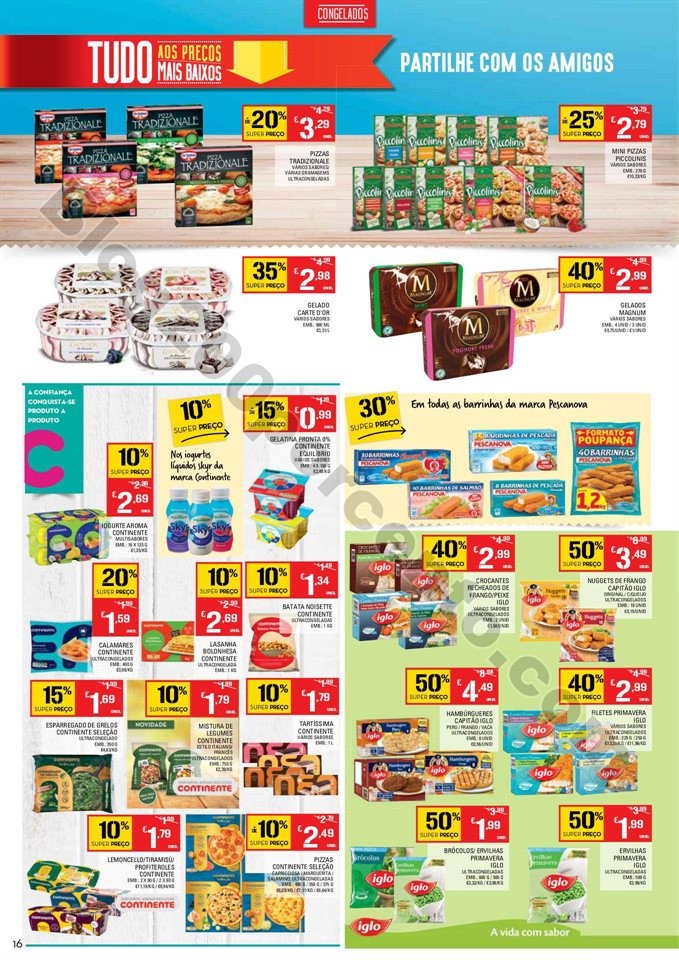 Antevisão Folheto CONTINENTE Promoções de 8 a 1