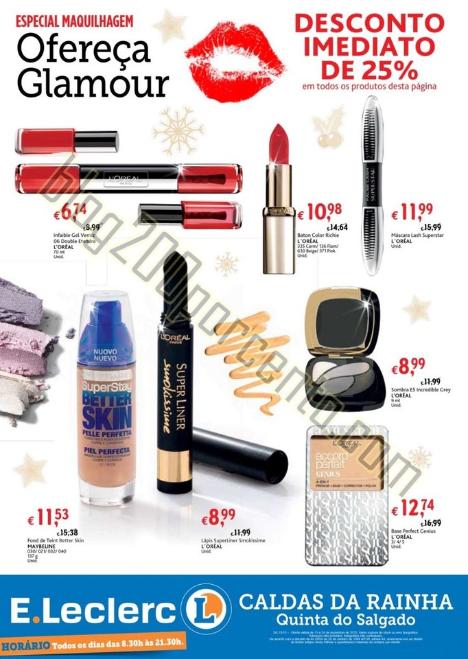 Novo Folheto E-LECLERC Caldas da Rainha Natal até