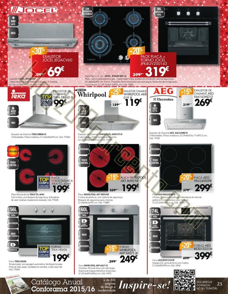 Antevisão Folheto CONFORAMA Natal de 26 novembro 