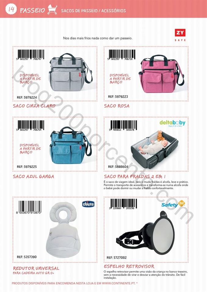 Catálogo técnico puericultura CONTINENTE Promoç