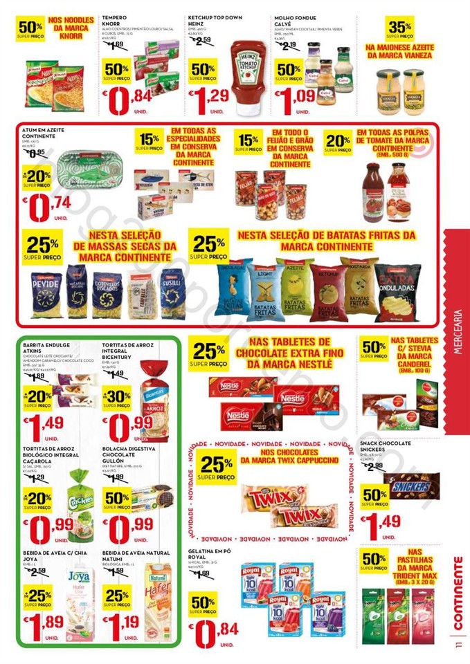 Antevisão Folheto CONTINENTE Promoções de 24 a 