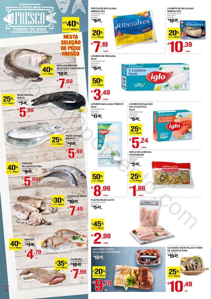 Antevisão Folheto CONTINENTE Promoções de 14 a 