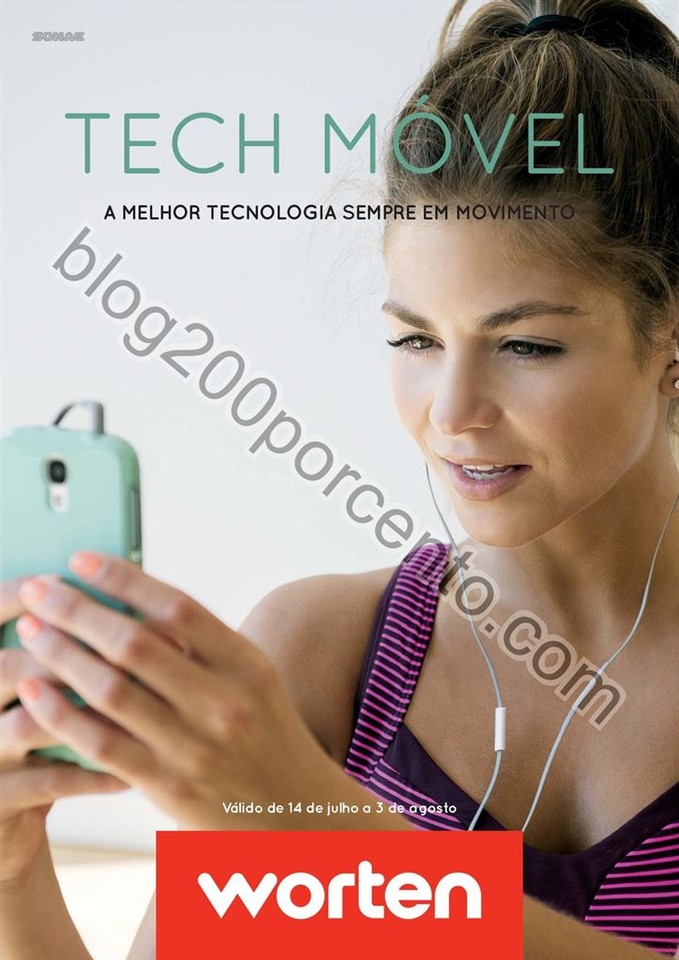 Antevisão Folheto WORTEN Mobilidade de 14 julho a