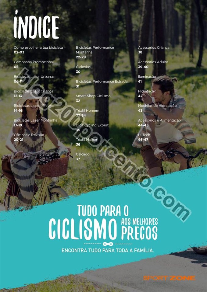 Novo Folheto SPORT ZONE Ciclismo de 27 abril a 1 j