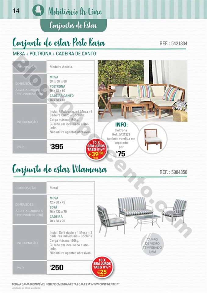 Antevisão Catálogo CONTINENTE Ar livre de 8 maio