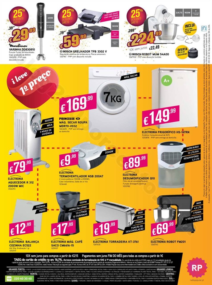 Antevisão Folheto RADIO POPULAR Promoções de 14