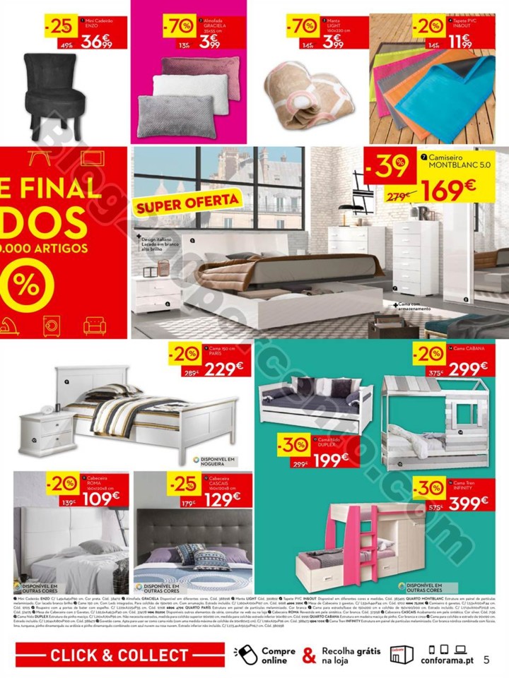 Antevisão Folheto CONFORAMA Remate saldos promoç
