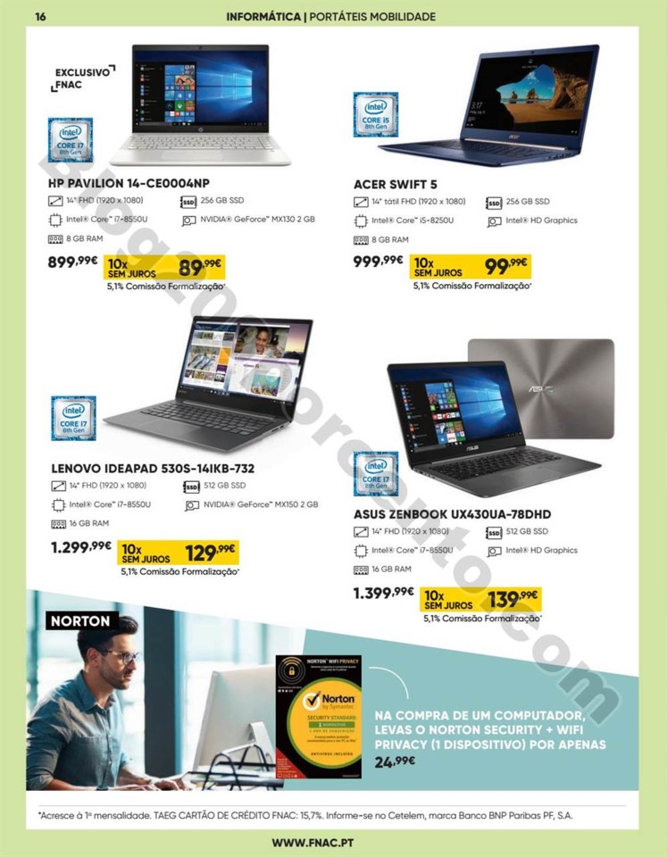 Antevisão Folheto FNAC Regresso às aulas promoç