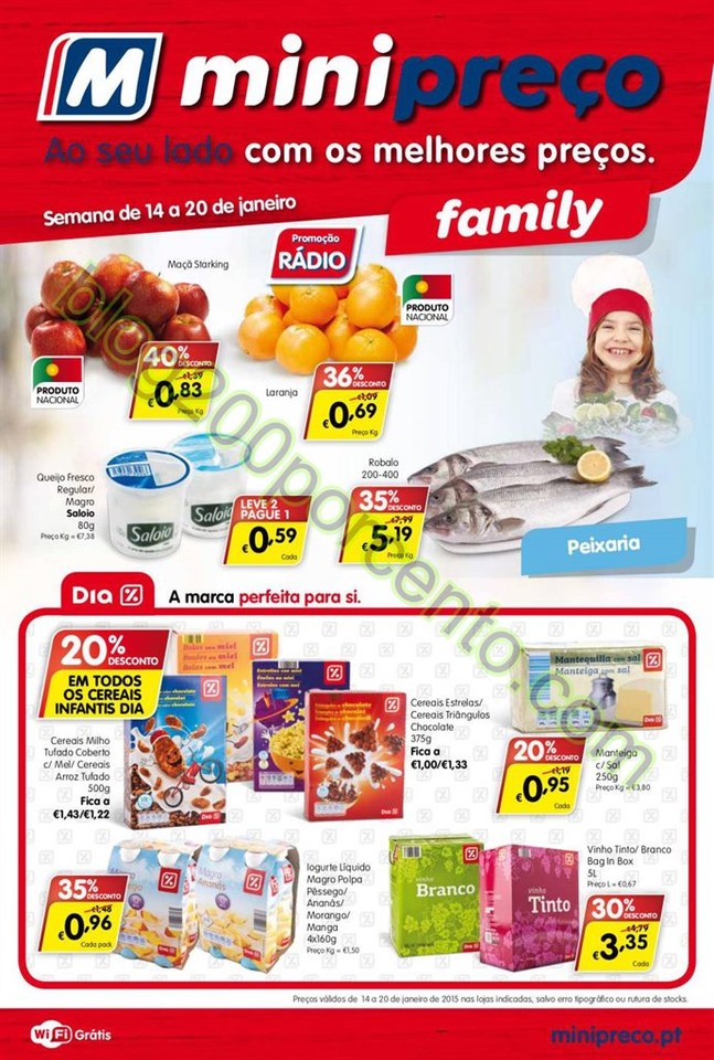 Antevisão Folheto MINIPREÇO Family promoções d