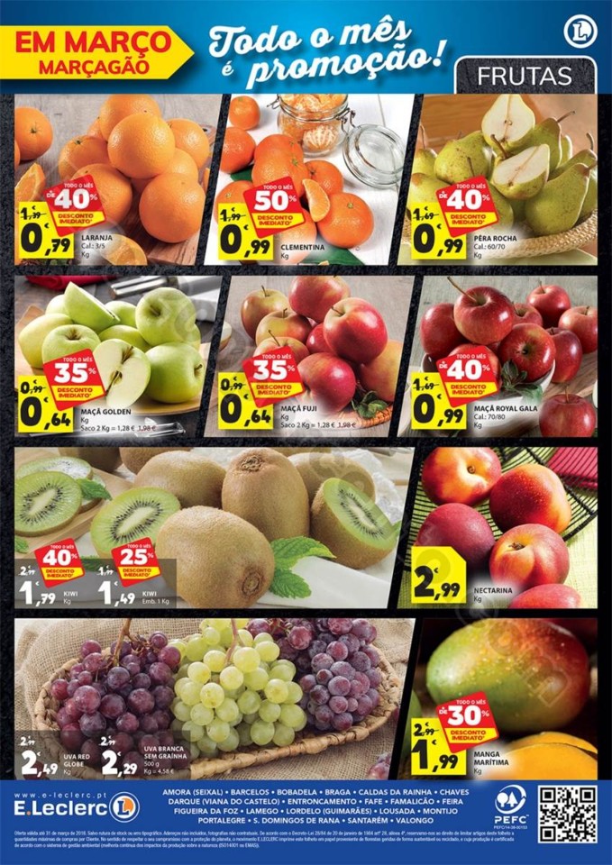 Antevisão Folheto E-LECLERC Frescos promoções d