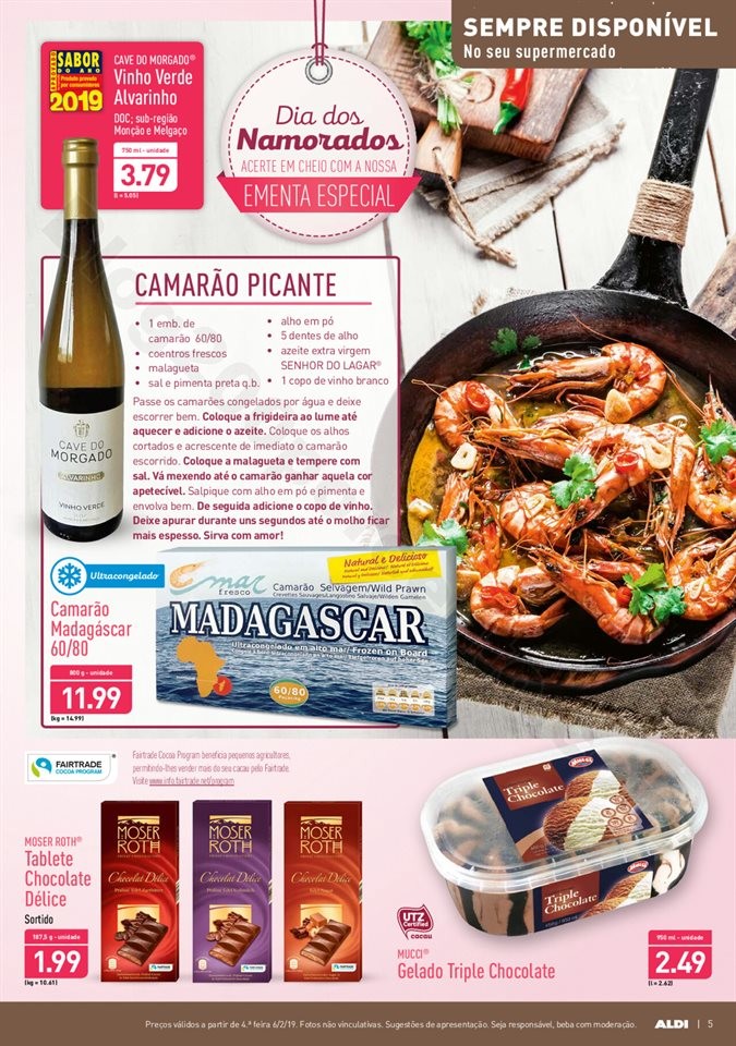 Antevisão Folheto ALDI Promoções a partir de 6 