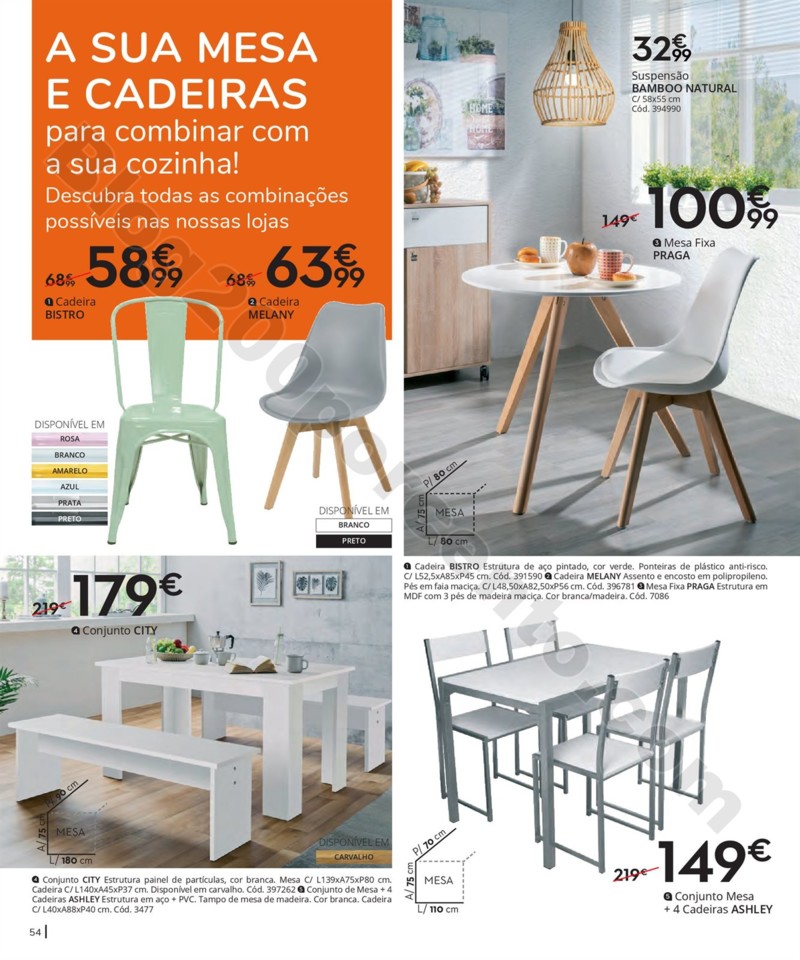 Antevisão Folheto CONFORAMA Cozinhas promoções 