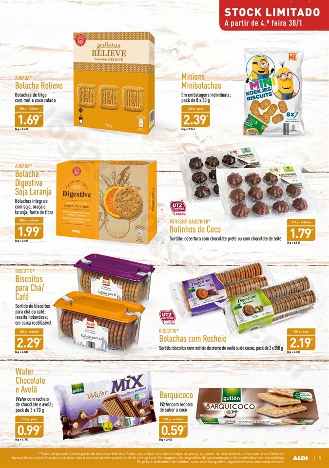 Antevisão Folheto ALDI Promoções a partir de 30