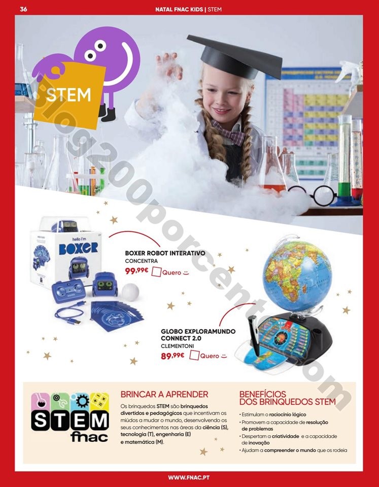 Antevisão Folheto FNAC Natal Kids Promoções de 