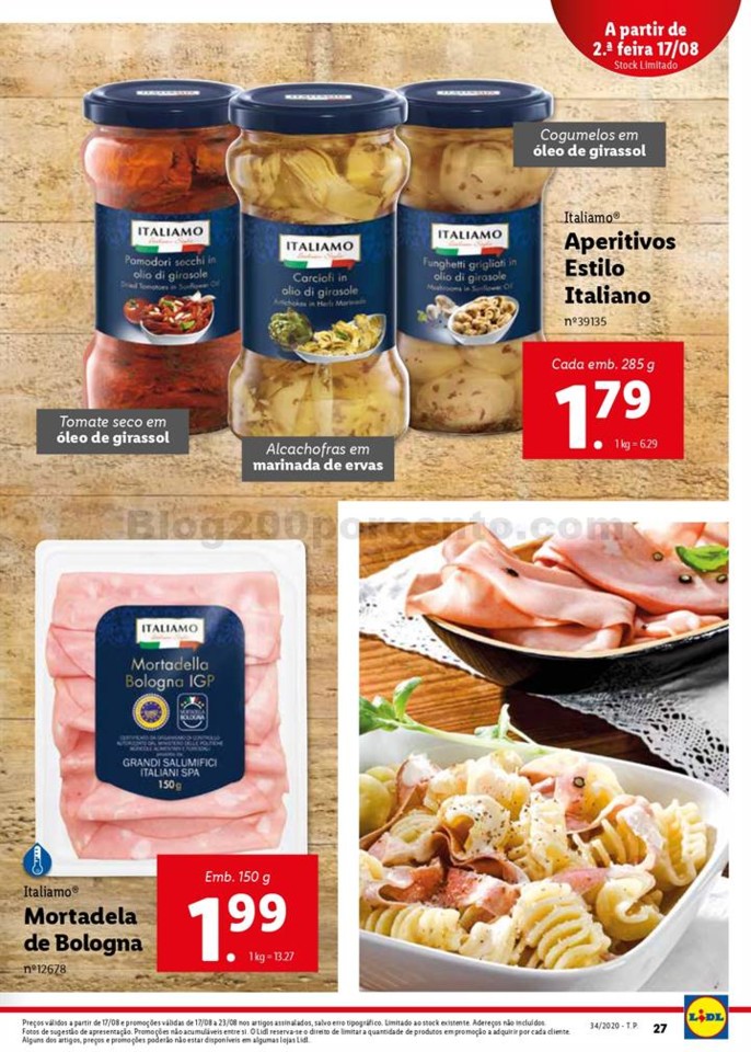 Viagem de Sabores LIDL Promoções a partir de 17 