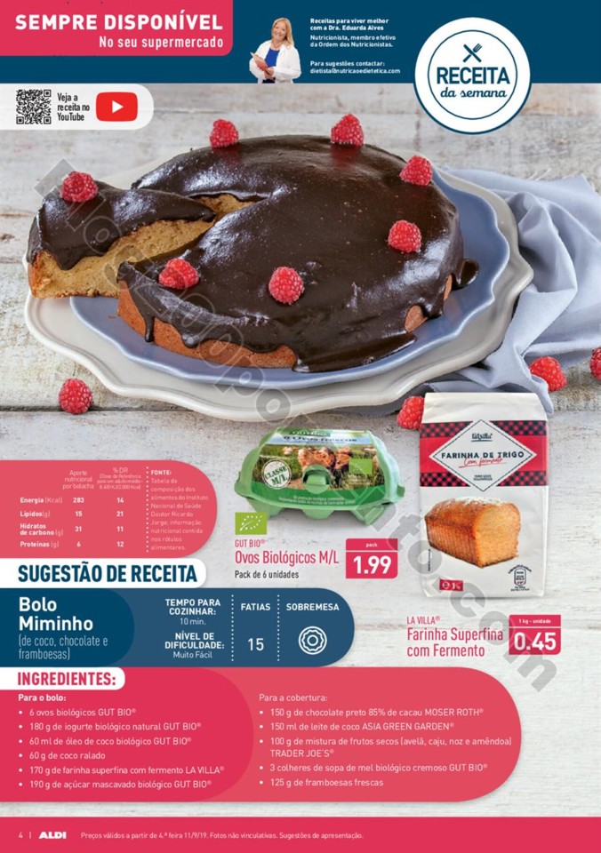 Antevisão Folheto ALDI Promoções a partir de 11