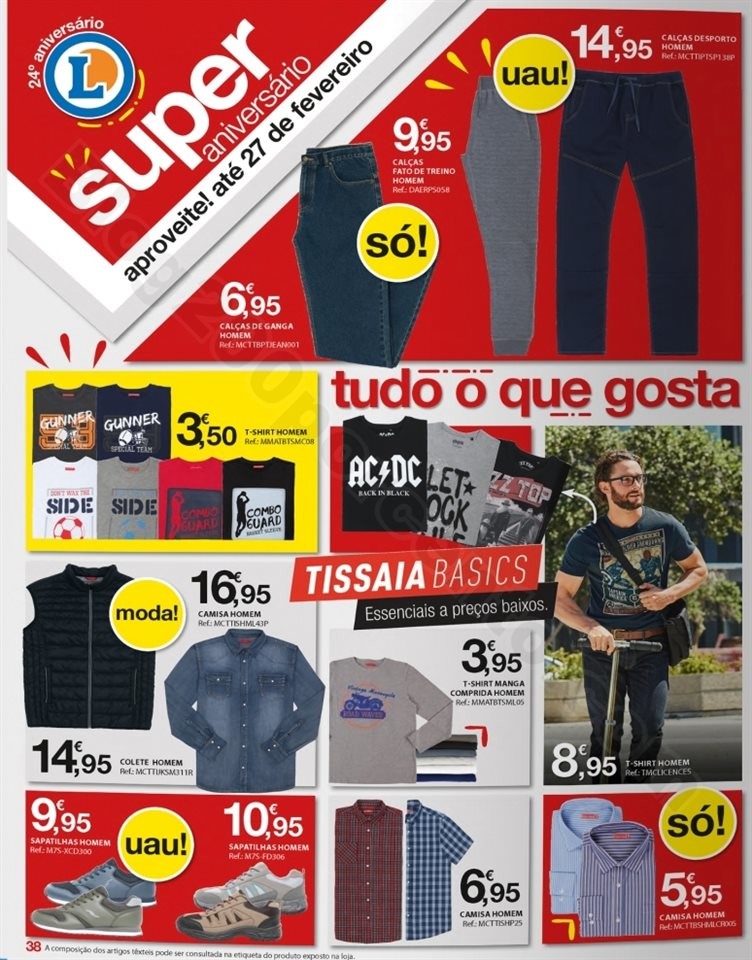 Antevisão Folheto E-LECLERC Aniversário promoç